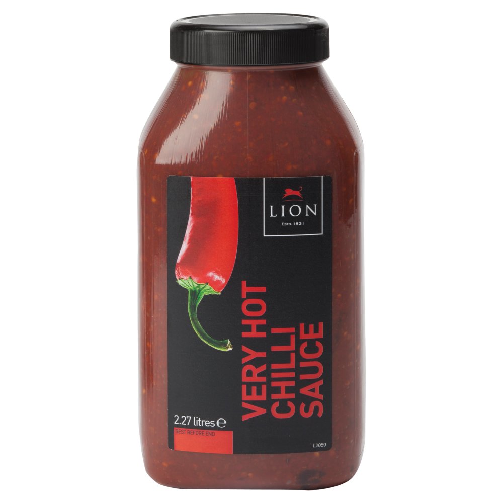 Lion Very Hot Chilli Sauce Hot 1x2.27L