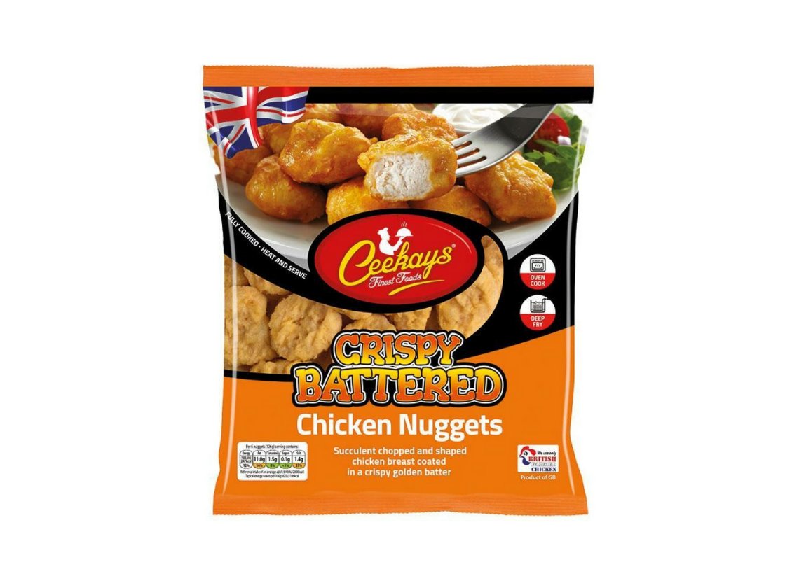 Frozen Ceekays Crispy Battered Chicken Nuggets 1x1kg HMC