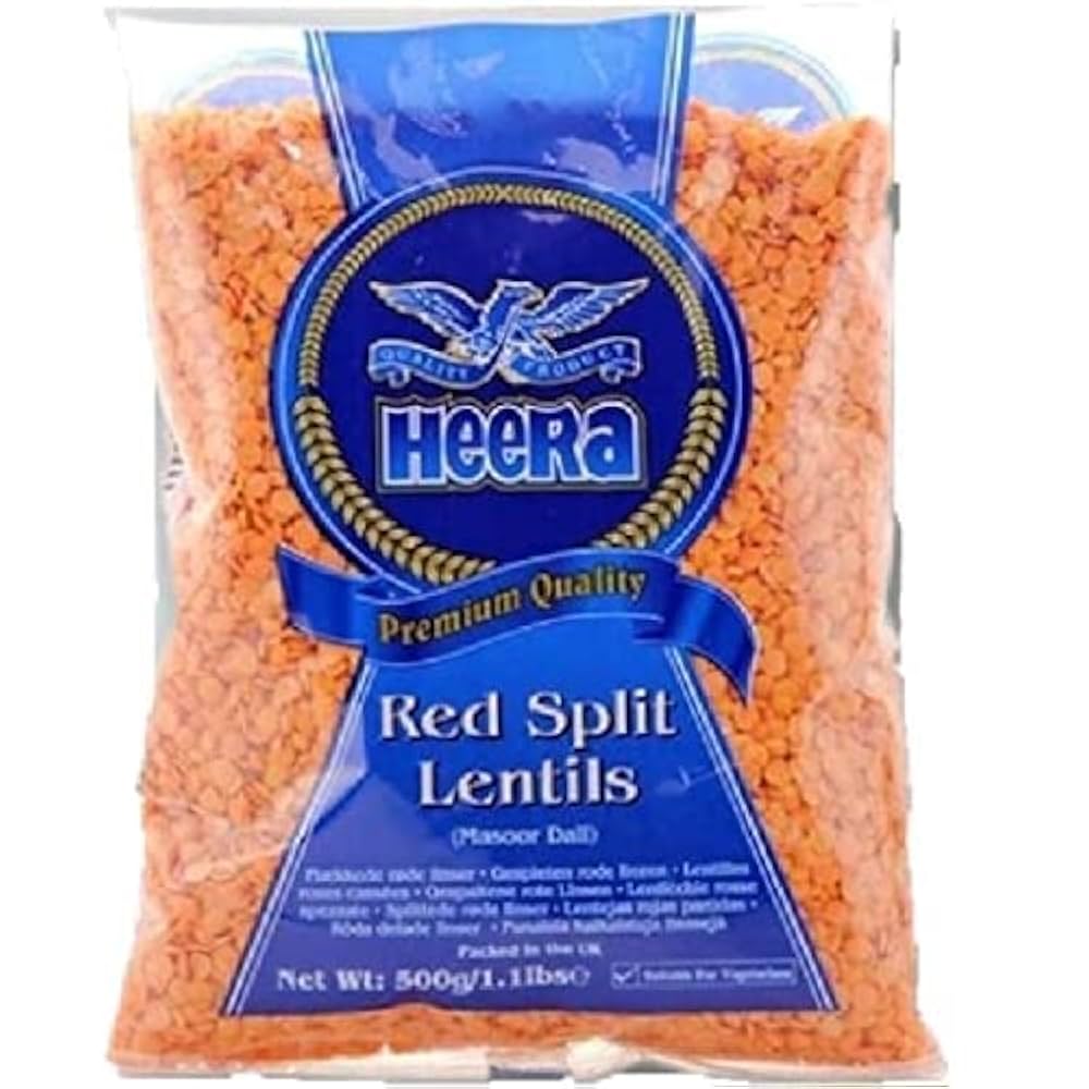 Heera Red Split Lentil 1x5kg